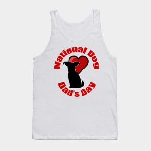 National Dog Dad's Day Tank Top